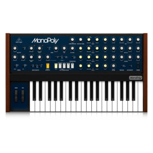 Behringer MONOPOLY Sintetizador Analógico de 4 Voces con 4 Osciladores y Arpegiador