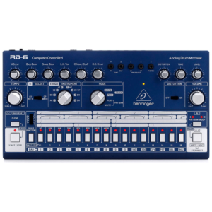 Behringer RD-6-BU Caja de Ritmos Analógica con Secuenciador de 16 Pasos