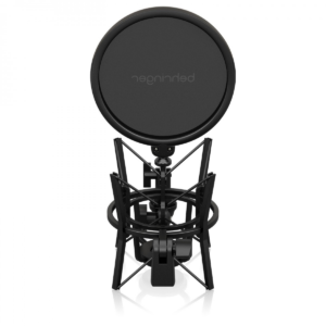Behringer SMP1000 Shock Mount con Pop Filter para Micrófono de Estudio