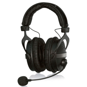 Behringer HLC 660M Audífonos de Estudio con Micrófono Integrado 50 mm para DJ, Podcast y Gaming