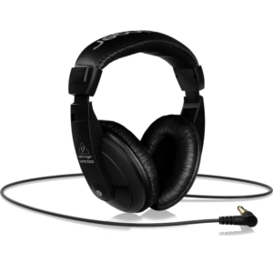 Behringer HPM1000-BK Audífonos de Estudio Cerrados Color Negro para Monitoreo y Grabación