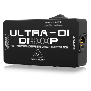 Behringer DI400P Ultra-DI Caja Directa Pasiva Profesional con Transformador OT-2