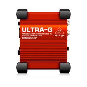 Behringer GI100 Ultra-G Caja Directa Activa con Simulación de Gabinete 4x12 para Guitarra