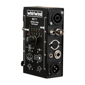 Whirlwind MCT-7 Tester Profesional de Cables Multiconector para Audio y Video