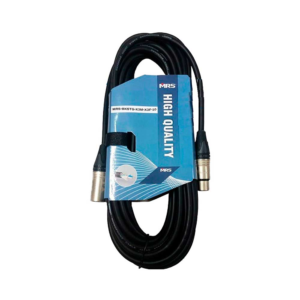 MRS BKSTG-X3M-X3F-10 Cable Balanceado XLR Macho a XLR Hembra de 10 Metros